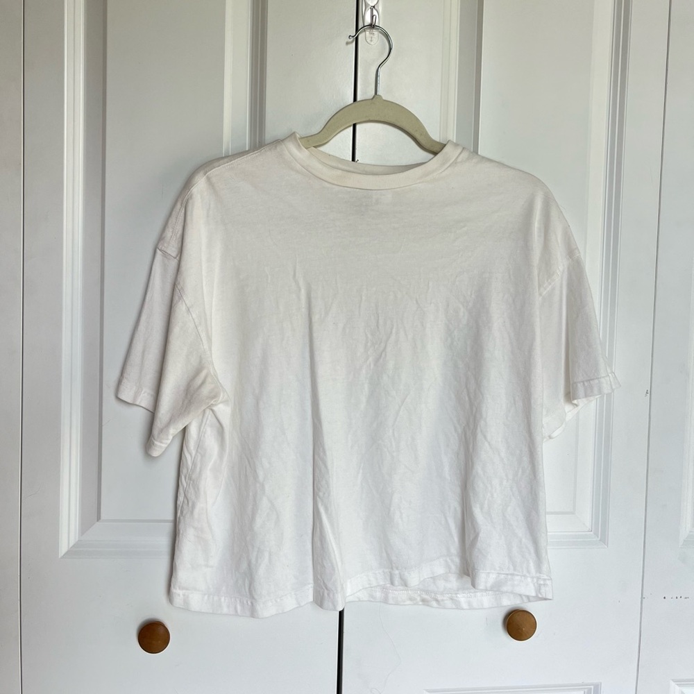 H&M Oversized Crop Tee